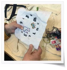 La Broderie : maintenir les traditions de notre région.